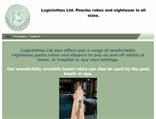 Tablet Screenshot of logiclothes.com